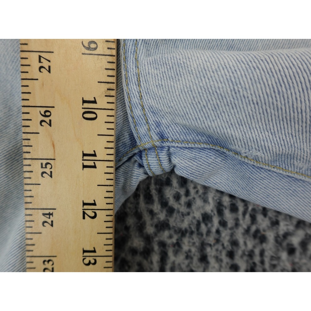 BDG Bootcut Distressed High Rise Straight Leg Jeans Light Wash 27x30‎ - Picture 8 of 12